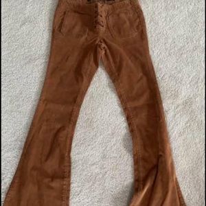 Brown Corduroy Bell bottoms
